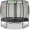 EXIT Allure Premium trampoline ø305cm - juodas