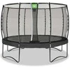 EXIT Allure Premium trampoline ø366cm - juodas