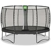 EXIT Allure Premium trampoline ø427cm - juodas