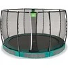 EXIT Allure Premium ground trampoline ø366cm - žalias