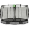 EXIT Allure Premium ground trampoline ø366cm - juodas
