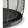 EXIT Allure Premium ground trampoline ø366cm - juodas