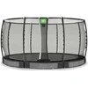 EXIT Allure Premium ground trampoline ø427cm - juodas