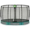 EXIT Allure Premium ground trampoline ø366cm - žalias