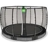 EXIT Allure Premium ground trampoline ø366cm - juodas