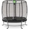 EXIT Lotus Premium trampoline ø253cm - juodas