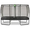 EXIT Allure Premium trampoline 214x366cm - juodas