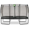 EXIT Allure Classic trampoline 214x366cm - juodas