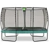 EXIT Allure Premium trampoline 214x366cm - žalias