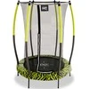EXIT Tiggy junior trampoline with safety ø140cm - juodas/žalias