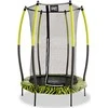 EXIT Tiggy junior trampoline with safety ø140cm - juodas/žalias