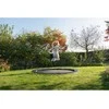 EXIT InTerra antžeminis sportinis batutas ø427cm - juodas