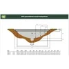EXIT InTerra įleidžiamas į žemę sportinis batutas ø427 cm, juodas