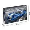 CaDA konstruktorius-nuotoliniu būdu valdomas lenktyninis automobilis „Blue Knight 500“ (C51077W)