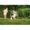 EXIT Scala aliuminio futbolo vartai 180x120cm - juodi