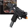 Cada C81008W blokuoja ginklą, šaudo iš automato Micro UZI + šovinių