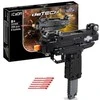 Cada C81008W blokuoja ginklą, šaudo iš automato Micro UZI + šovinių