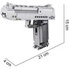 CaDA Klocki Desert Falcon broń pistolet 5 naboi C81007W
