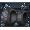 CaDA licencijuotas padangų komplektas Goodyear 1:10 RC transporto priemonėms ir statiniams modeliams 4 dalys D014-003