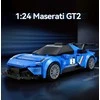 CaDA Statybiniai blokai Automobilis 15,5 cm lenktyninis automobilis Maserati GT2 Transporto priemonė 240 vnt 1:24 C55031W