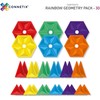 Connetix - Vaivorykštės geometrijos rinkinys, 30 detalių - (CT-R-00030-GE)
