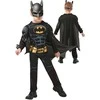 Rubies DC Comics Betmeno karnavalinis kostiumas, juodas maskavimas 110-116 cm (5-6 metai)