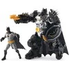 DC Comics Metal Force rinkinys figūrėlė + šarvai Batman Superhero Night Knight 10 cm