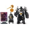 DC Comics Metal Force rinkinys figūrėlė + šarvai Batman Superhero Night Knight 10 cm