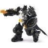 DC Comics Metal Force rinkinys figūrėlė + šarvai Batman Superhero Night Knight 10 cm