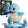 Spin Master 4D dėlionė, sukonstruokite „Pokemon Squirtle“ modelius, kuriuos galima surinkti 3D formatu