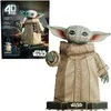 Dėlionė 4D Build Star Wars Star Wars Grogu Baby Yoda 3D modelio figūrėlė, kurią reikia surinkti
