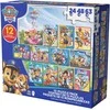 Dėlionė „Paw Patrol“ 12 viename, didelis dėlionių rinkinys, 12 dėlionių