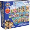Dėlionė „Paw Patrol“ 12 viename, didelis dėlionių rinkinys, 12 dėlionių