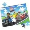 Paw Patrol dėlionė Chase Skye komanda Marshall transporto priemonės 48 detalės 27,9 x 38,1 cm