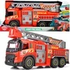 Gelbėjimo automobilis Dickie Volvo Big Raudona Fire Engine, 51 cm