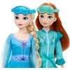 FROZEN Disney Kraina Lodu Pižama Party Sióstr komplektas lalek Anna i Elsa su Olafem + priedai
