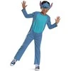 Bigbuy Carnival Disney Lilo ir Stitch karnavalo kostiumas Stitch kostiumas ir kaukė 109–126 cm (5–6 metų)