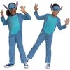 Bigbuy Carnival Disney Lilo ir Stitch karnavalo kostiumas Stitch kostiumas ir kaukė 109–126 cm (5–6 metų)