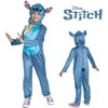 Disguise „Disney Lilo&Stitch“ karnavalinis kostiumas „Stitch“ kostiumas, puošni suknelė 127–136 cm (7–8 metai) „Kigurumi“