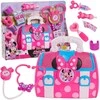 justplay Disney Minnie Mouse didelis medicinos rinkinys gydytojo pirmosios pagalbos vaistinėlė 8 dienos šviesos/garso
