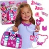 justplay Disney Minnie Mouse didelis medicinos rinkinys gydytojo pirmosios pagalbos vaistinėlė 8 dienos šviesos/garso