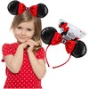 Almarina Disney Minnie Mouse kostiumas, blizgučiais puošta plaukų juosta su lankeliu