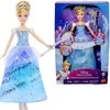 Mattel Disney Princess „Disney“ princesės interaktyvi Pelenės lėlė su šviesa ir garsu, užburta baliaus suknelė