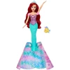 Disney Princess lalka Arielka Mała Syrenka 2w1 princesė i syrenka + priedai