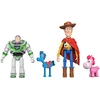 Disney Toy Story 5 PlayScale figūrėlių rinkinys Čiapas Bzas Astralas Hi-Tech + du arkliukai