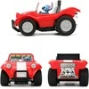 Jada Toys „Disney“ nuotoliniu būdu valdoma transporto priemonė „Raudon Buggy“ su dygsniu, RC figūrėlė