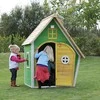 Drewniany domek sodo vaikams Fantasia 100 žalia