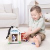 Interaktyvus 23 cm Montessori namelis su spynomis ir durų skambučio garsu Melissa & Doug