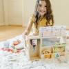 Polesie MELISSA &amp; DOUG žaidimų rinkinys Medinis sumuštinių stalviršis su griežinėliais ir stack'ais