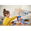 Majorette Majorette Garažas nuokalne su liftu + 5 automobilių didelis rinkinys vaikams